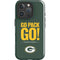 NFL Green Bay Packers Team Motto iPhone 16 Pro Impact Case